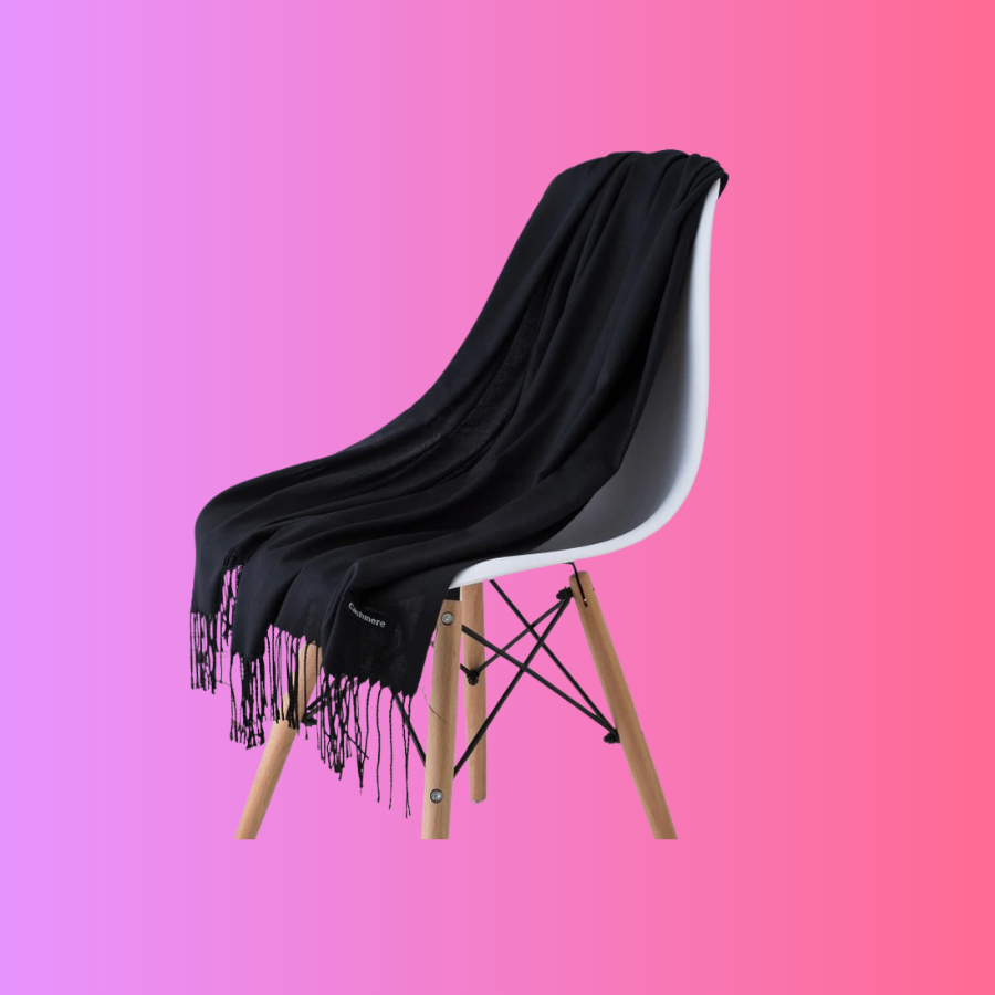 Designer Brand Solid Women Scarf – Autumn Winter Warm Shawl