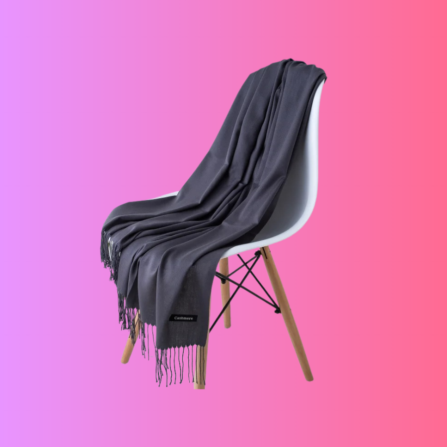 Designer Brand Solid Women Scarf – Autumn Winter Warm Shawl